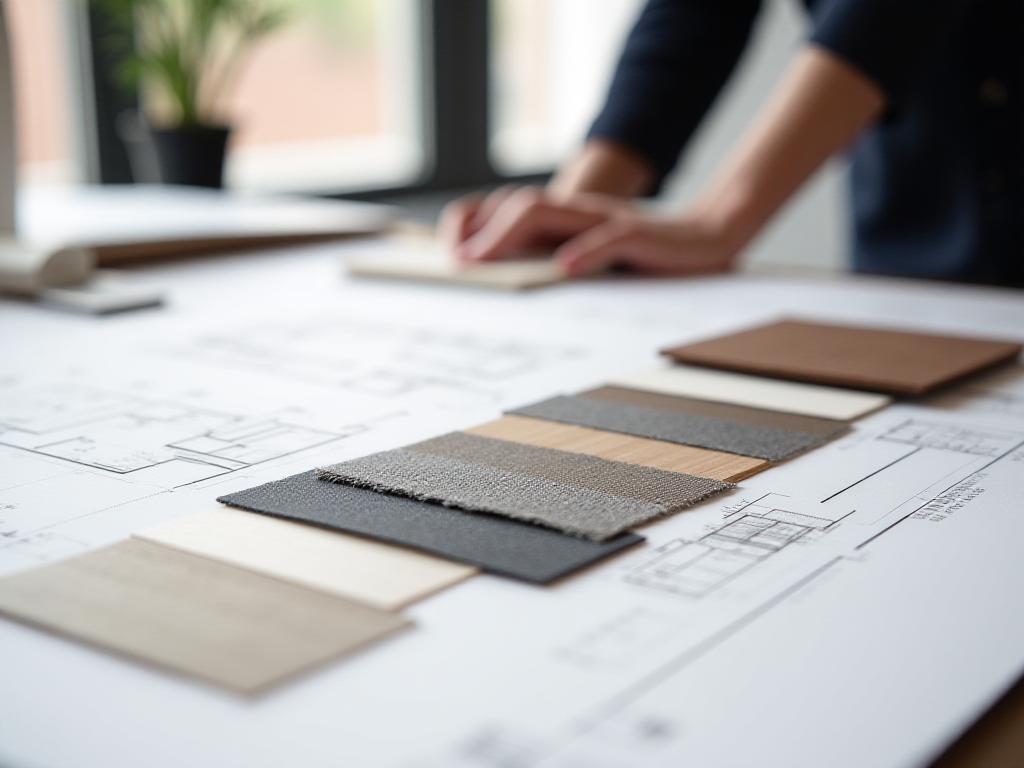 Consultation at Architexture Furnishings office in Linden Boulevard